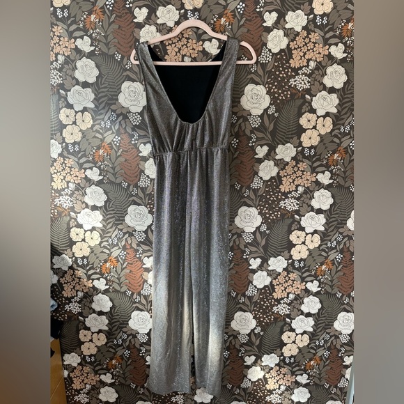 Carolina Ritzler Shimmer Mae Jumpsuit size 6 - Picture 6 of 7